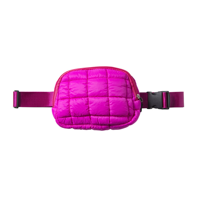Fanny pack - roze - 14x18x6 cm  