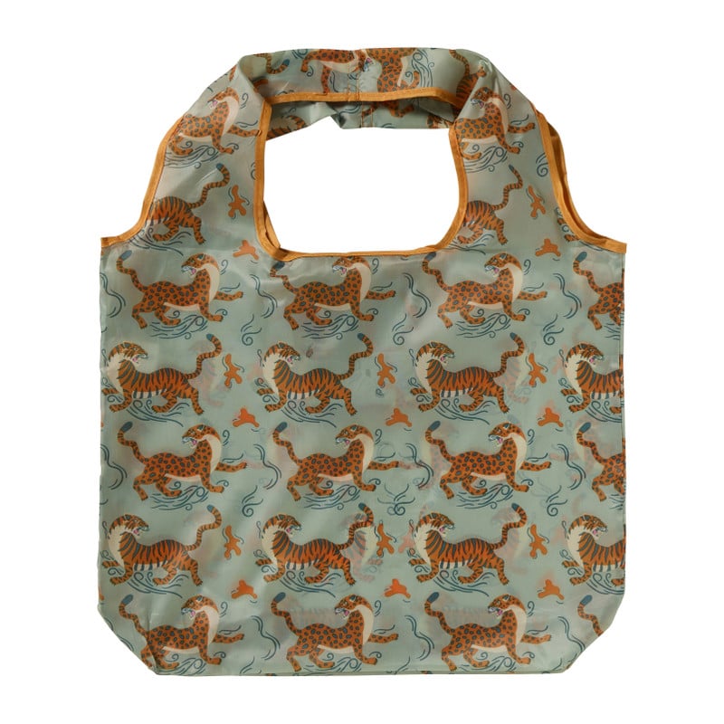 Opvouwbaar tasje tijger - 67x44 cm