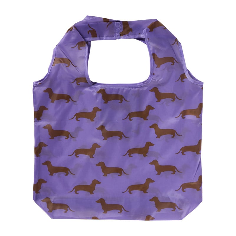 Opvouwbaar tasje teckel - 67x44 cm