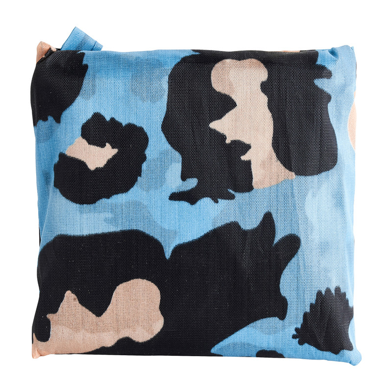 Opvouwbare tas - leopard