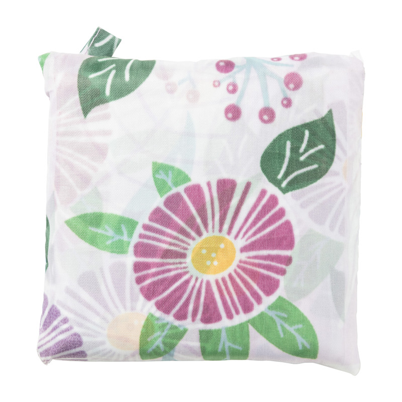 Opvouwbare tas - lila flower