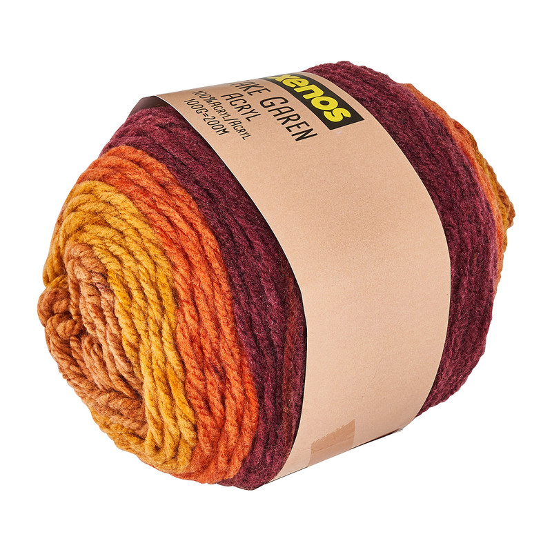 Garen cake - okergeel/oranje - 100 gram