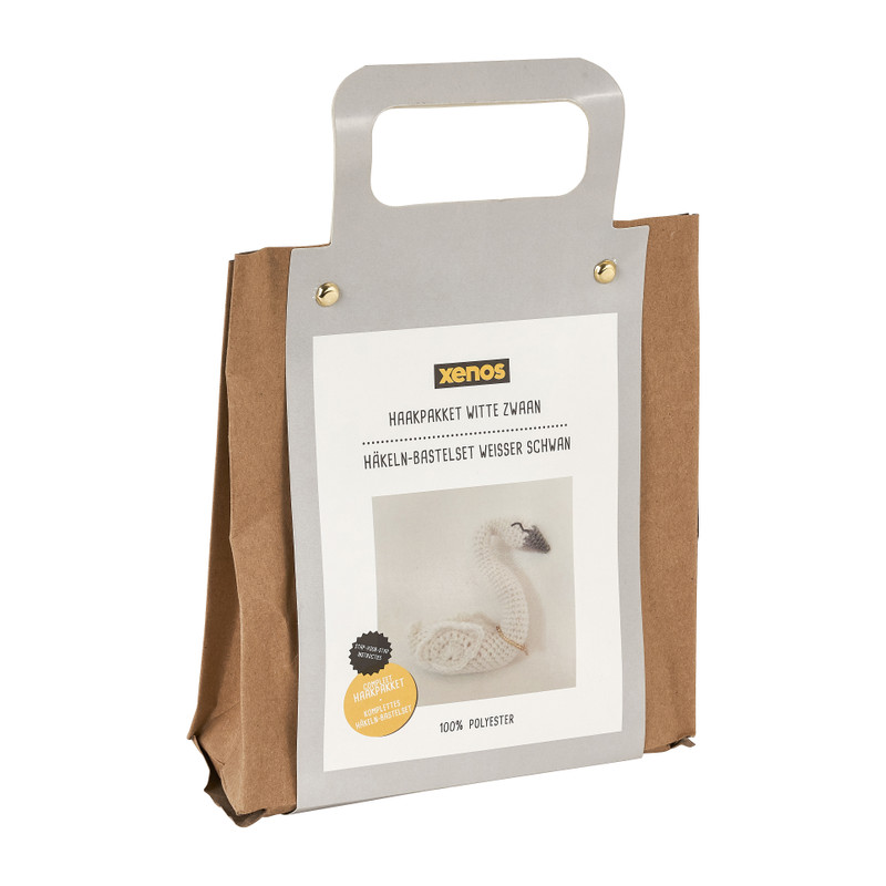 Haakpakket - wit -  zwaan 