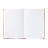 Notitieboekje rood - 14x21 cm 