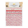 Zelfklevende stofjes - roze - 15x10 cm
