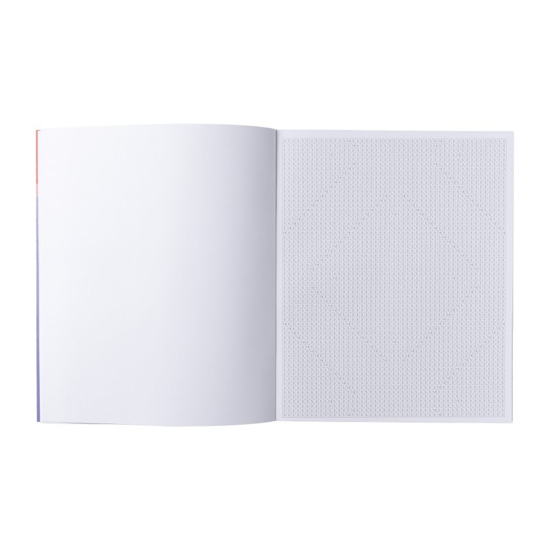 Pixel art kleuren op nummer - papier  