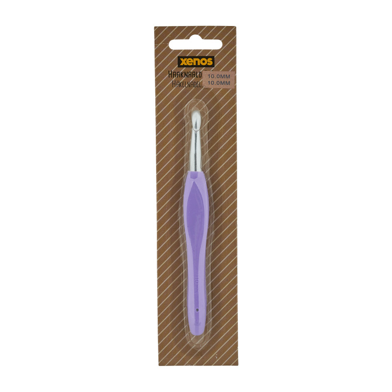 Haaknaald soft grip - 10 mm