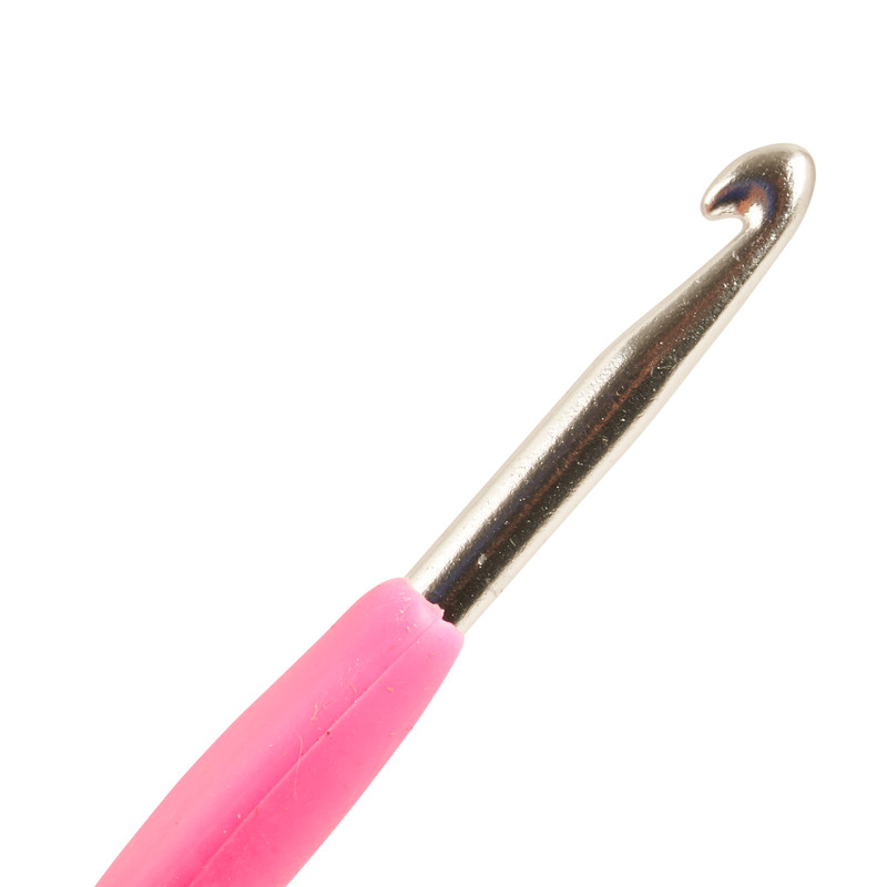 Haaknaald soft grip - 6.0 mm