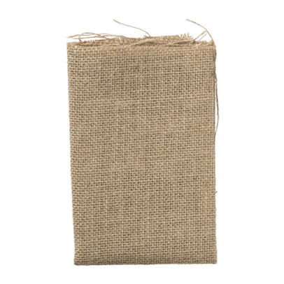 Lapjesstof jute - bruin - 50x40 cm