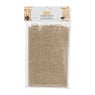 Lapjesstof jute - bruin - 50x40 cm