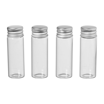 Mini glazenflesjes - 4x16 ml - set van 4