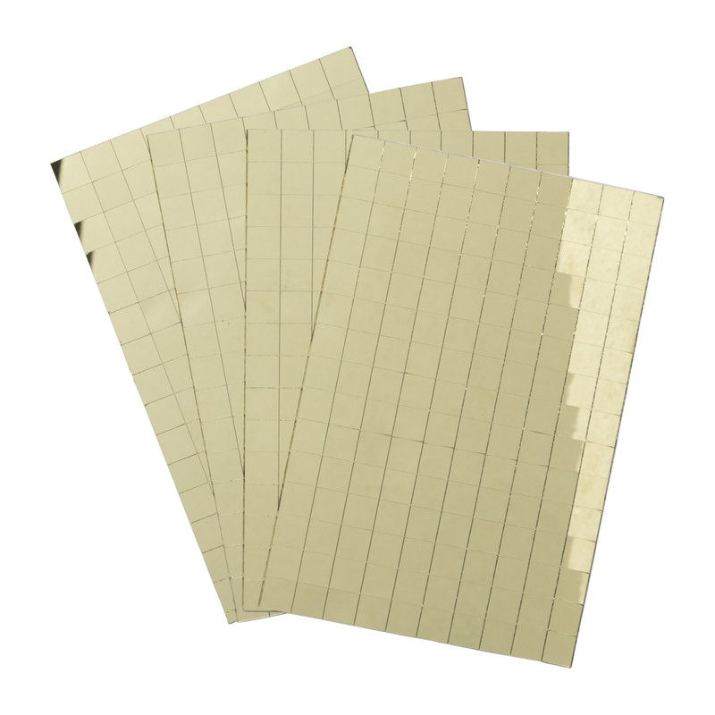 DIY mozaïek plakstenen - goud - 10x15 cm