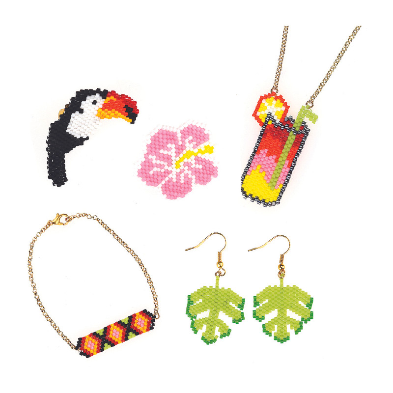 Sieradenset DIY - tropical