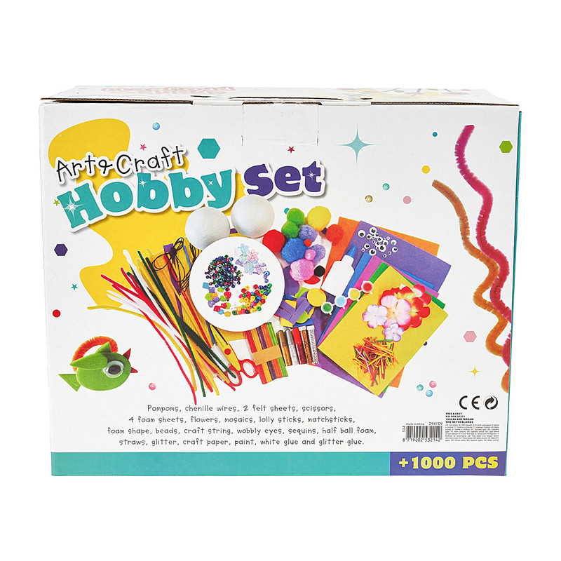 Hobbyset - 1000+ stuks 
