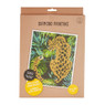 Diamond painting - panter - 17x20 cm 