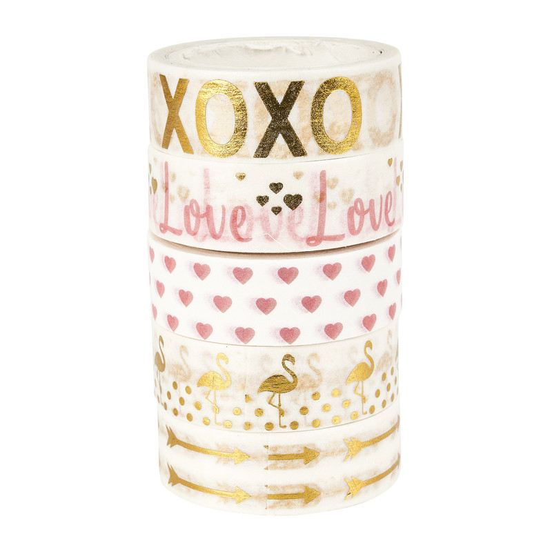 Washi tape deco - set van 5