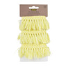 Ibiza lint met tassels - geel - 2 meter