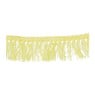 Ibiza lint met tassels - geel - 2 meter