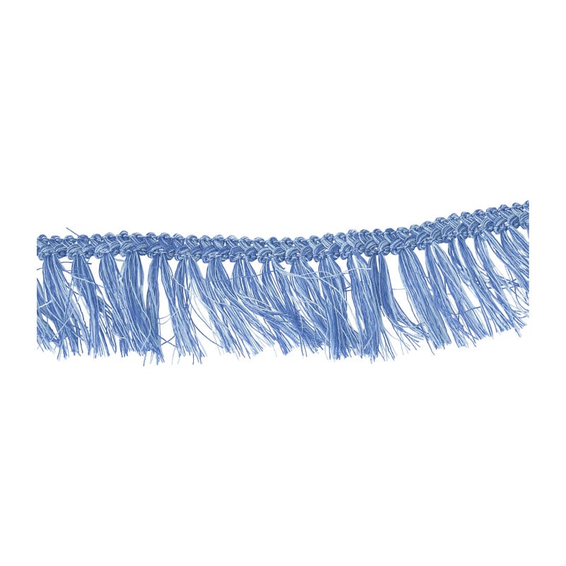 Ibiza lint met tassels - blauw - 2 meter