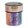 Glitters in caddy - set van 6 kleuren 
