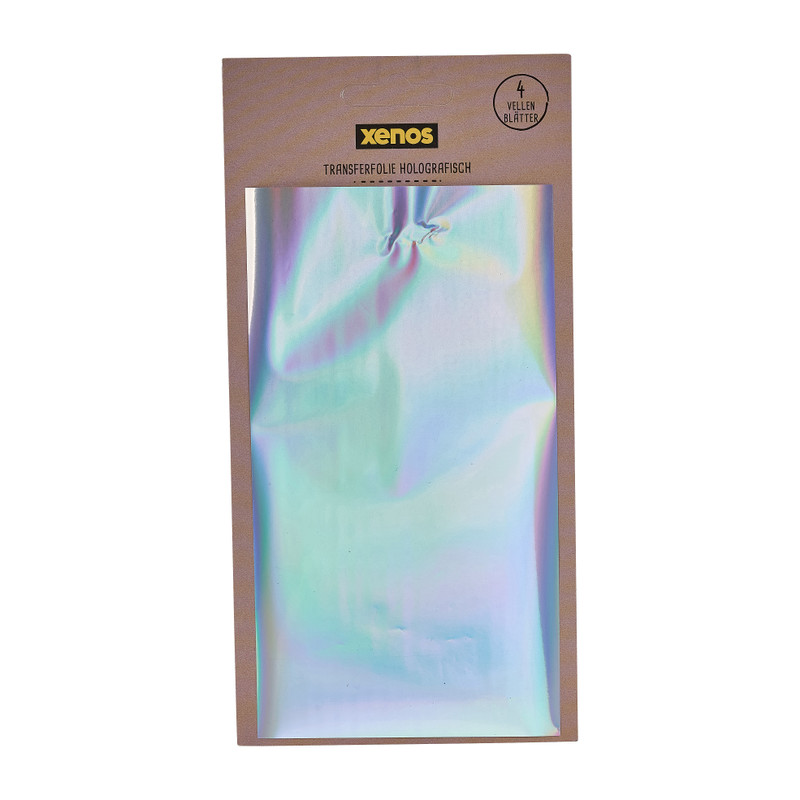 Transfer folie - holografisch - 4 vellen