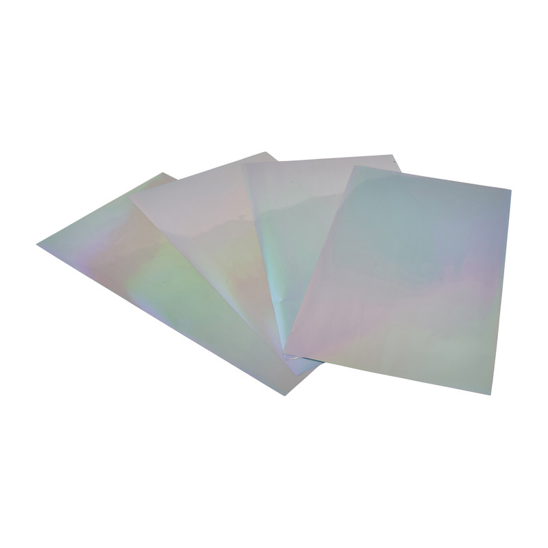 Transfer folie - holografisch - 4 vellen