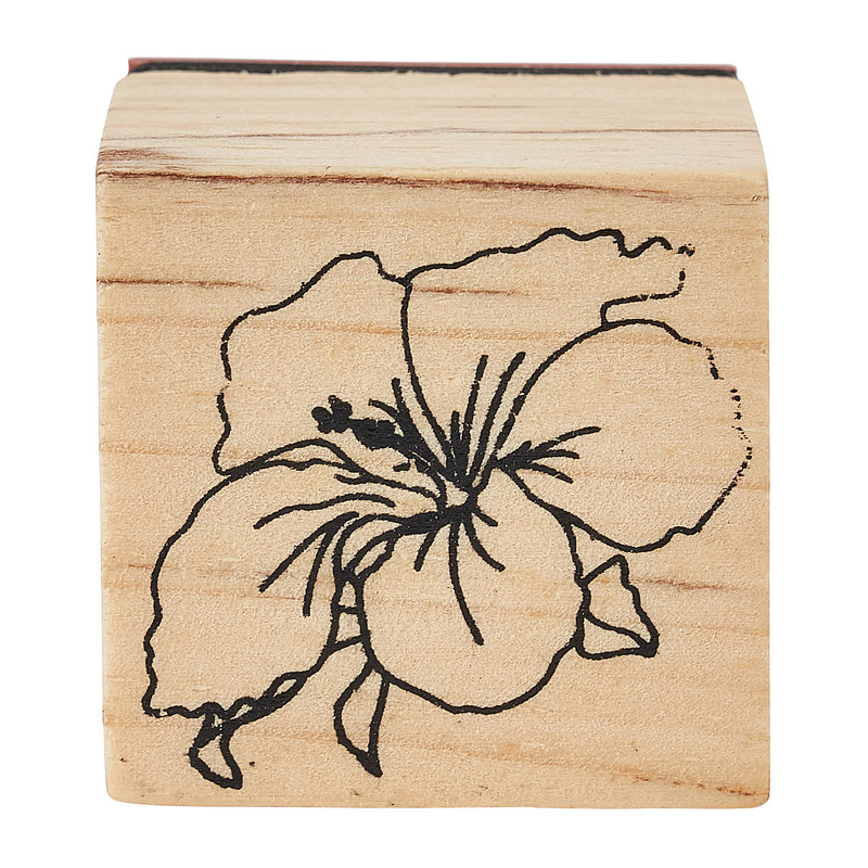 Stempel hawaii bloem 