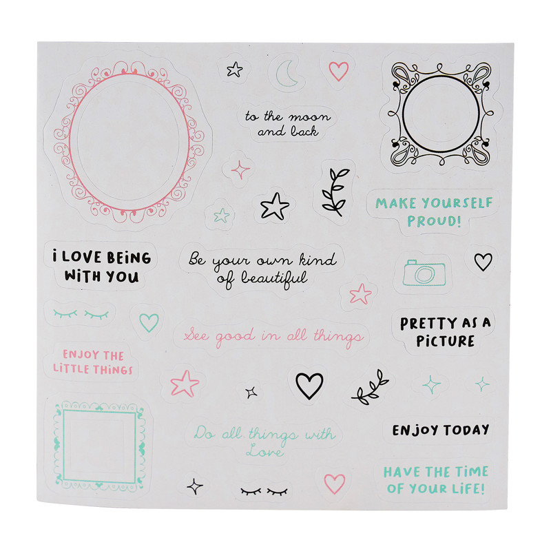 Stickers diversen - 2 vellen