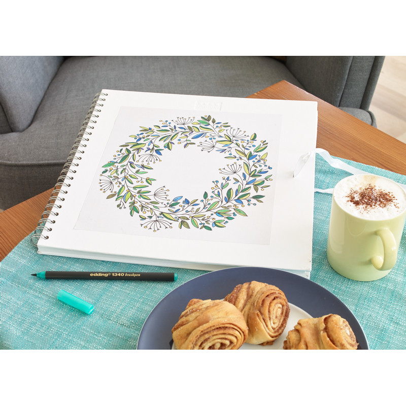 Edding 1340 brushstiften - set van 10