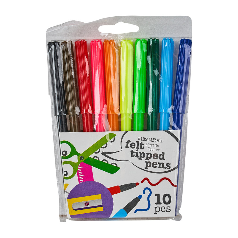 Viltstiften - set van 16