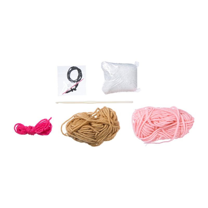 Haakpakket donut DIY - roze