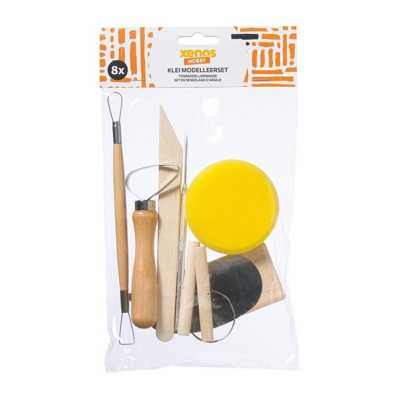 Klei modelleerset - set van 8