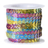 Pailettenband - multikleur - 5 meter