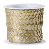 Pailettenband - goudkleurig - 5 meter