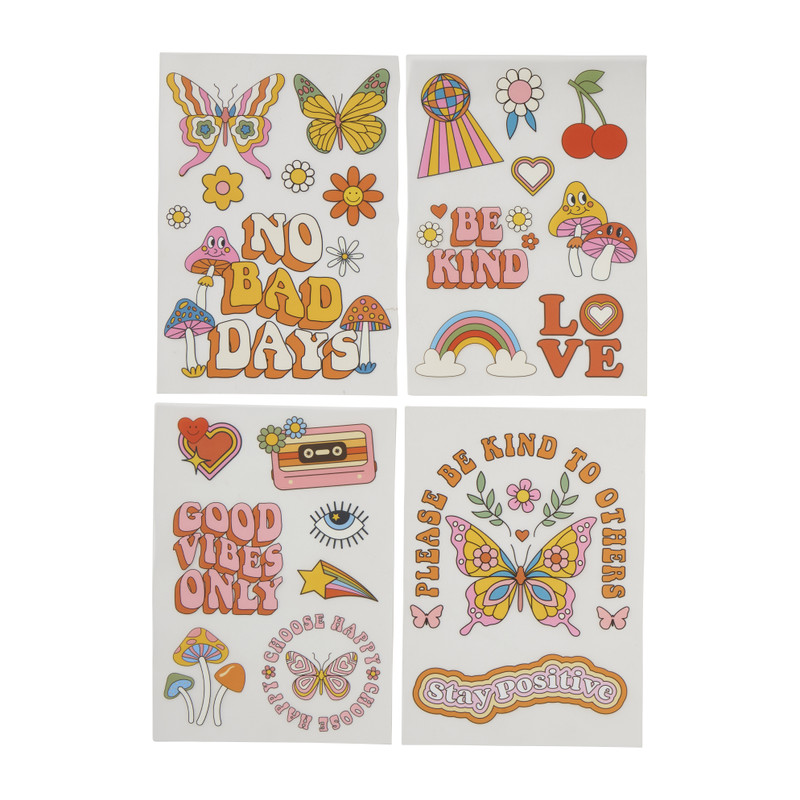 Strijk emblemen - multikleur