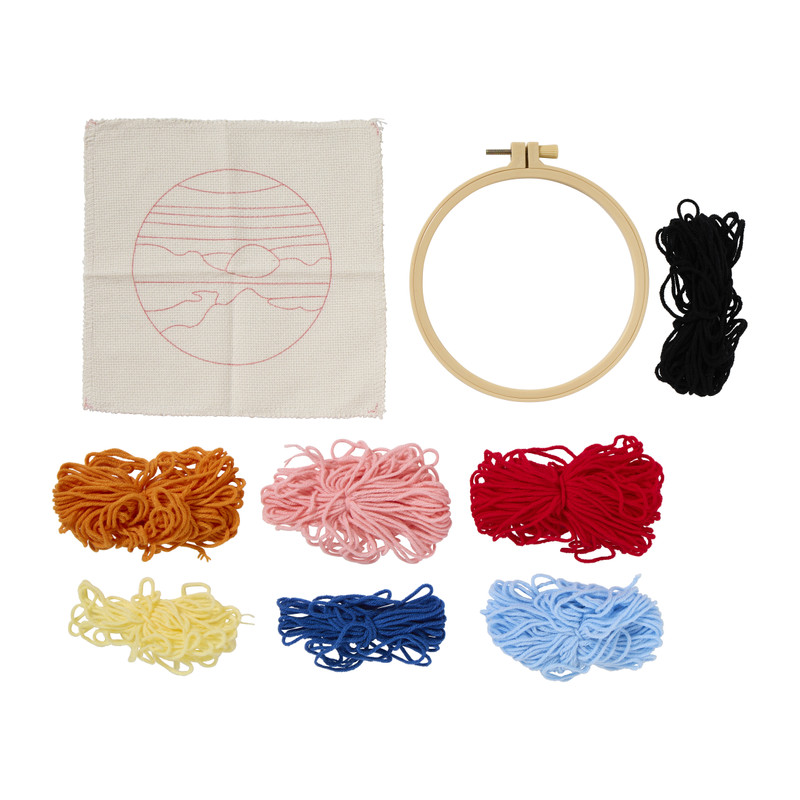 DIY punchnaald set landschap - diverse varianten