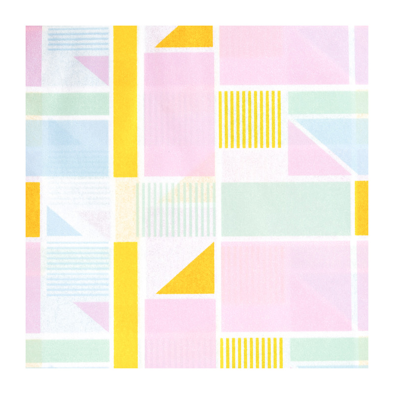 Découpagepapier geometrisch - multikleur - 26x37.5 cm