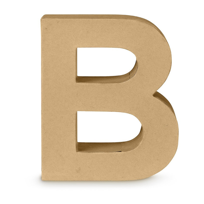 Letter B - karton