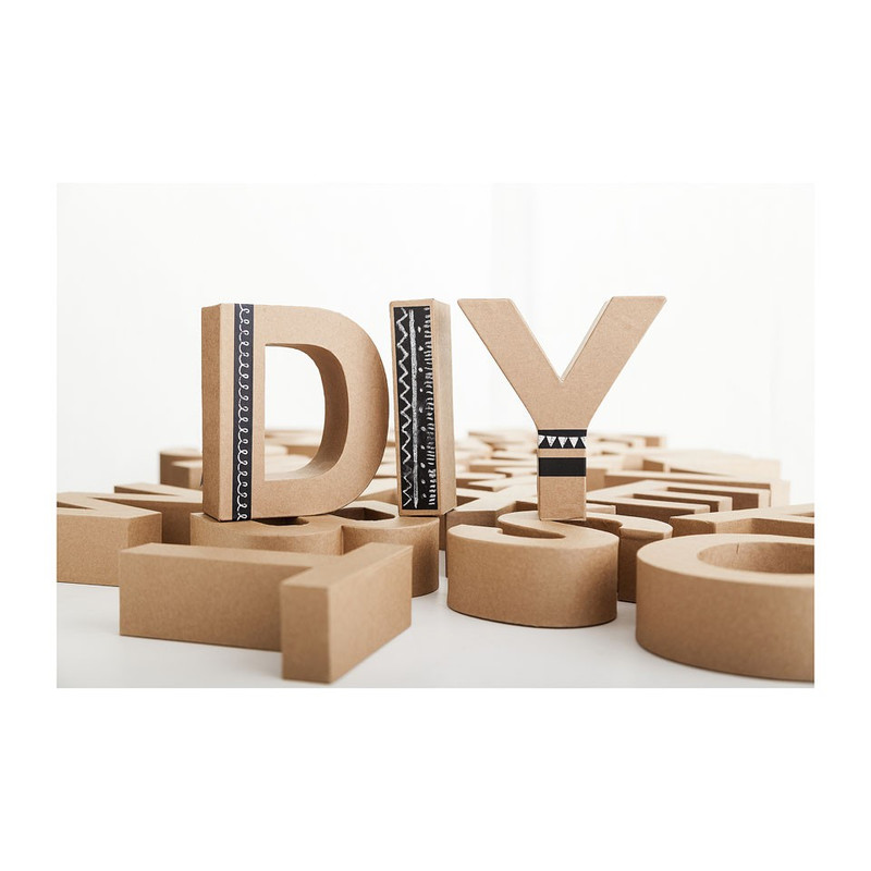 Letter D - karton