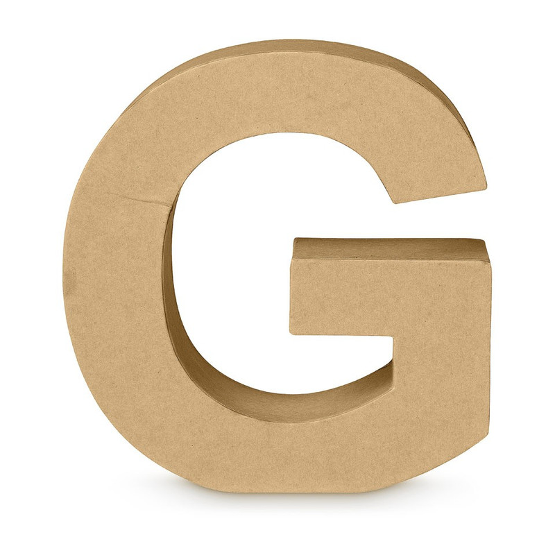 Letter  G - karton