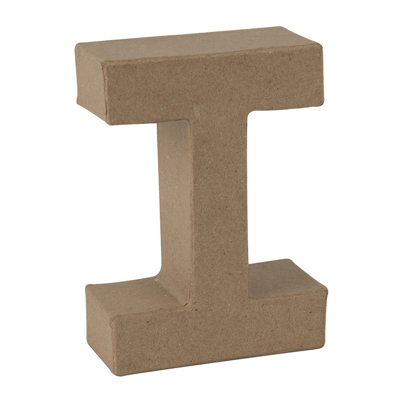 Letter  I - karton