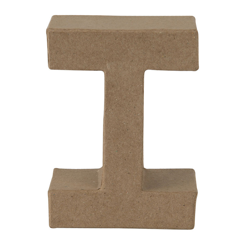 Letter  I - karton