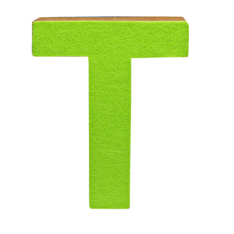 Letter  T - karton