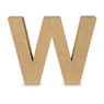 Letter  W - karton