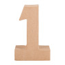 Cijfer 1 - karton