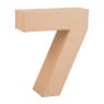 Cijfer 7 - karton
