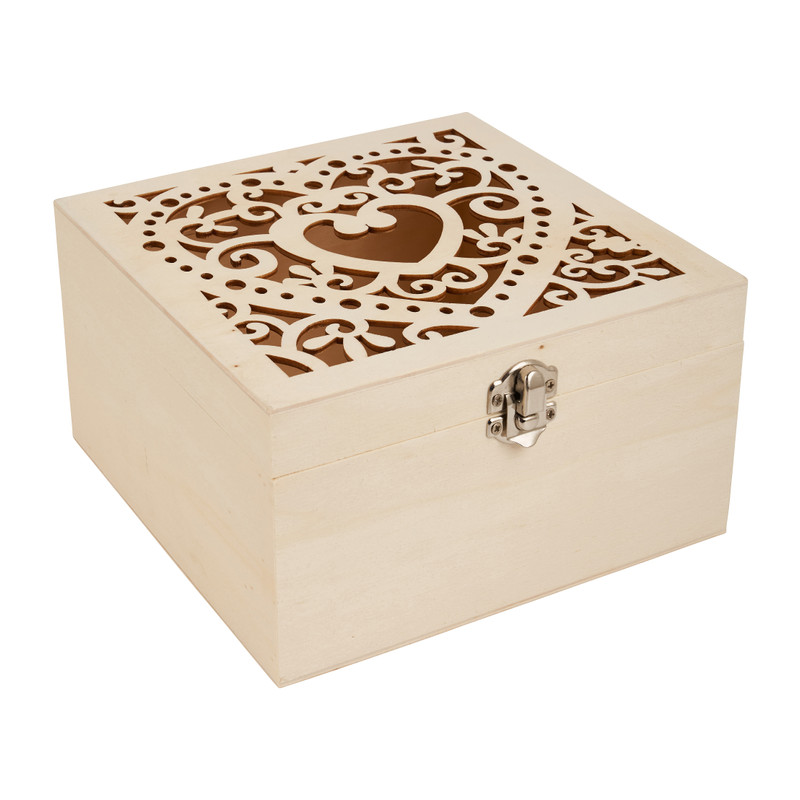 Doosje vierkant - 18x18x10cm