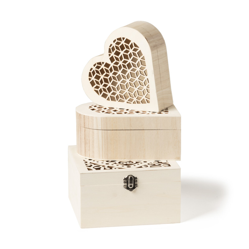 Doosje vierkant - 18x18x10cm