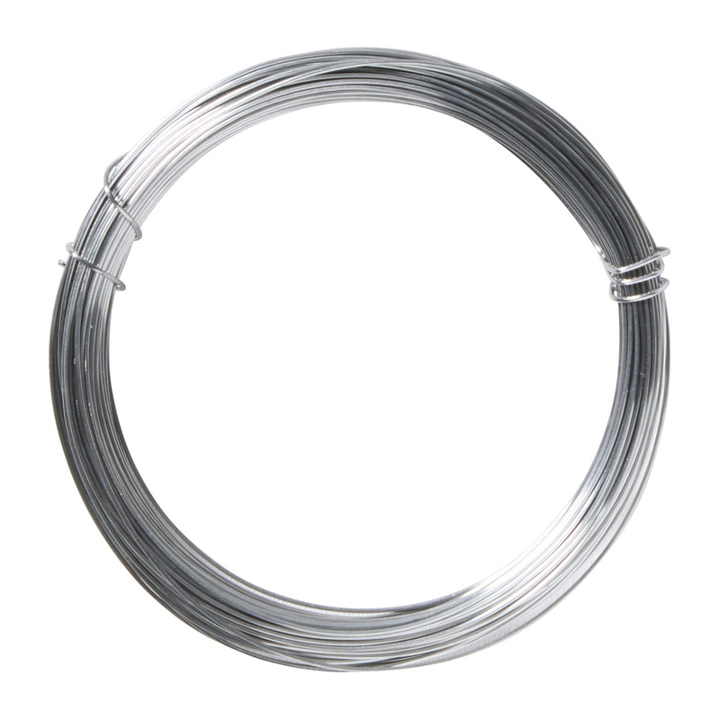 Ijzerdraad - zilverkleurig - 10 meter