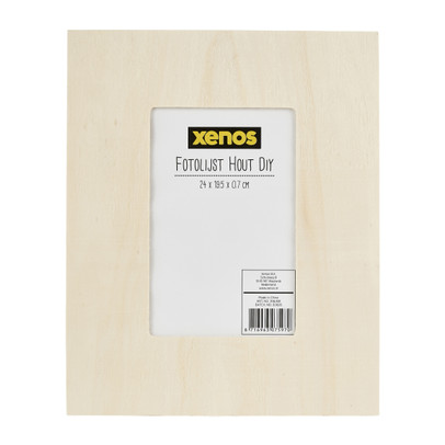 Fotolijst hout DIY - 24x19.5x0.7 cm